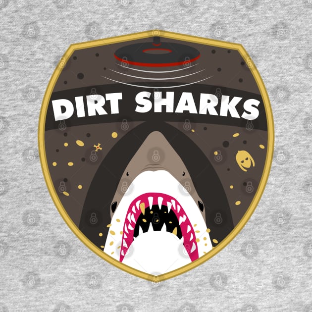 Dirt Sharks Staffordshire Hoard Badge - Detectorists - DMDC by InflictDesign